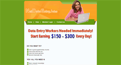 Desktop Screenshot of netdataentryjobs.com
